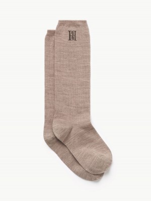 By Malene Birger Leiann Socks Ostali Dodaci Smeđe | HR_BB81584
