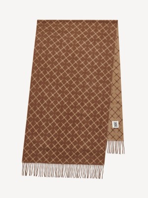By Malene Birger Ortega Cashmere-blend Šalovi Bison | HR_BB44754
